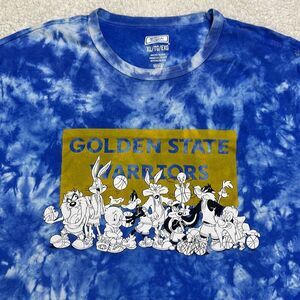 Tailgate Golden State Warriors Looney Tunes Tie Dye T-Shirt X-Large